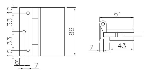 FH 061R.BL schwarz matt